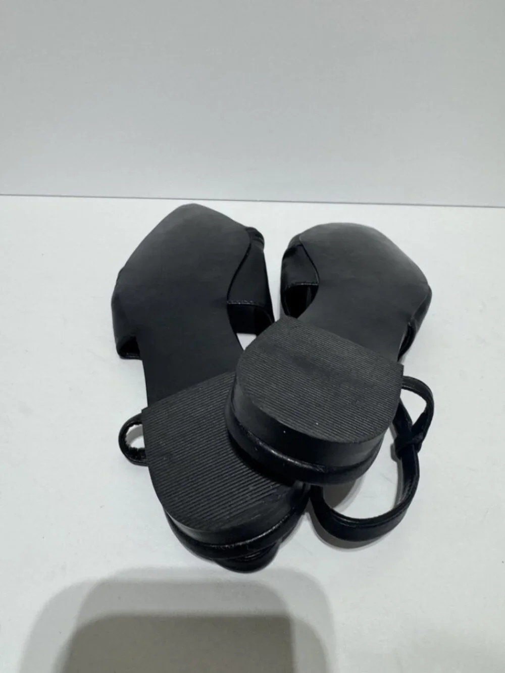 Steve Madden Womens Trixx Flat Black Size 8.5 M - Picture 5 of 5